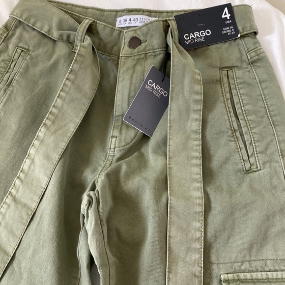 CARGO MID RISE PANTS - Picture 2 of 6